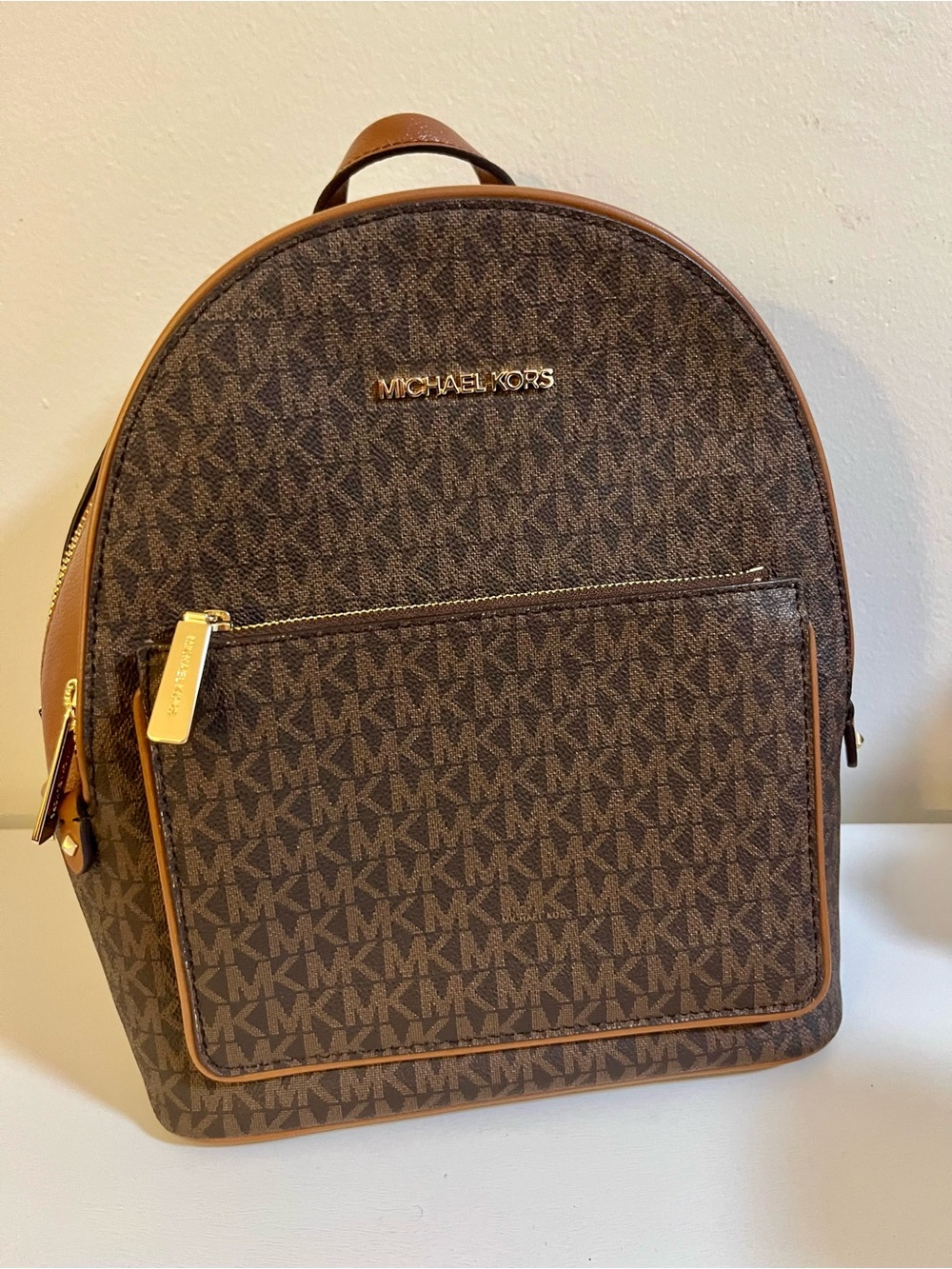 Michael Kors NawOT Adina Medium Backpack Signature Monogram